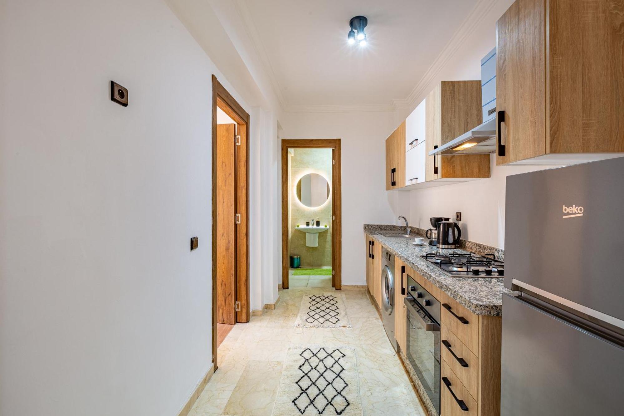 Chic & Cosy Appart Au Centre Ville - 100 % Equipe Marraquexe Exterior foto
