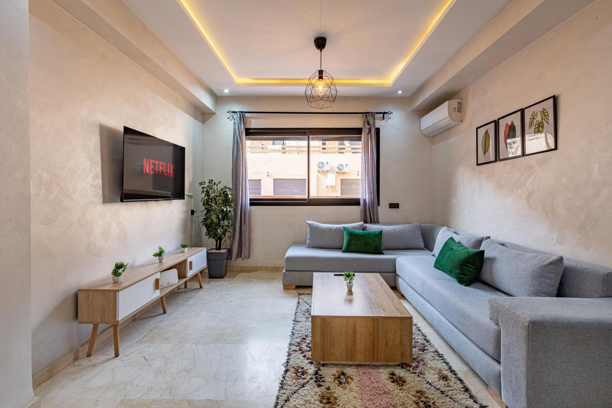 Chic & Cosy Appart Au Centre Ville - 100 % Equipe Marraquexe Exterior foto
