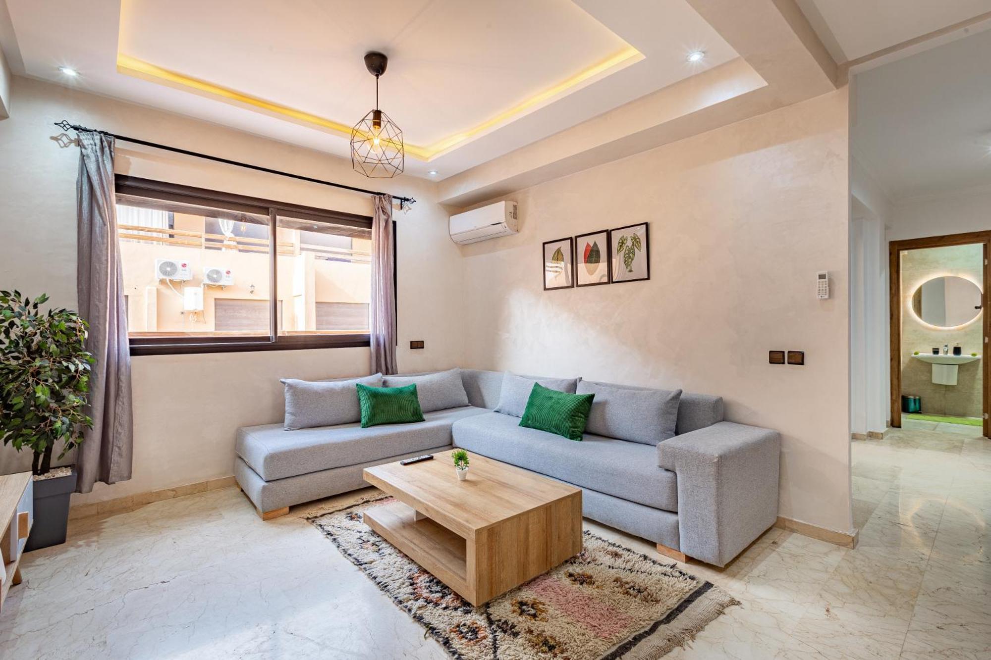 Chic & Cosy Appart Au Centre Ville - 100 % Equipe Marraquexe Exterior foto