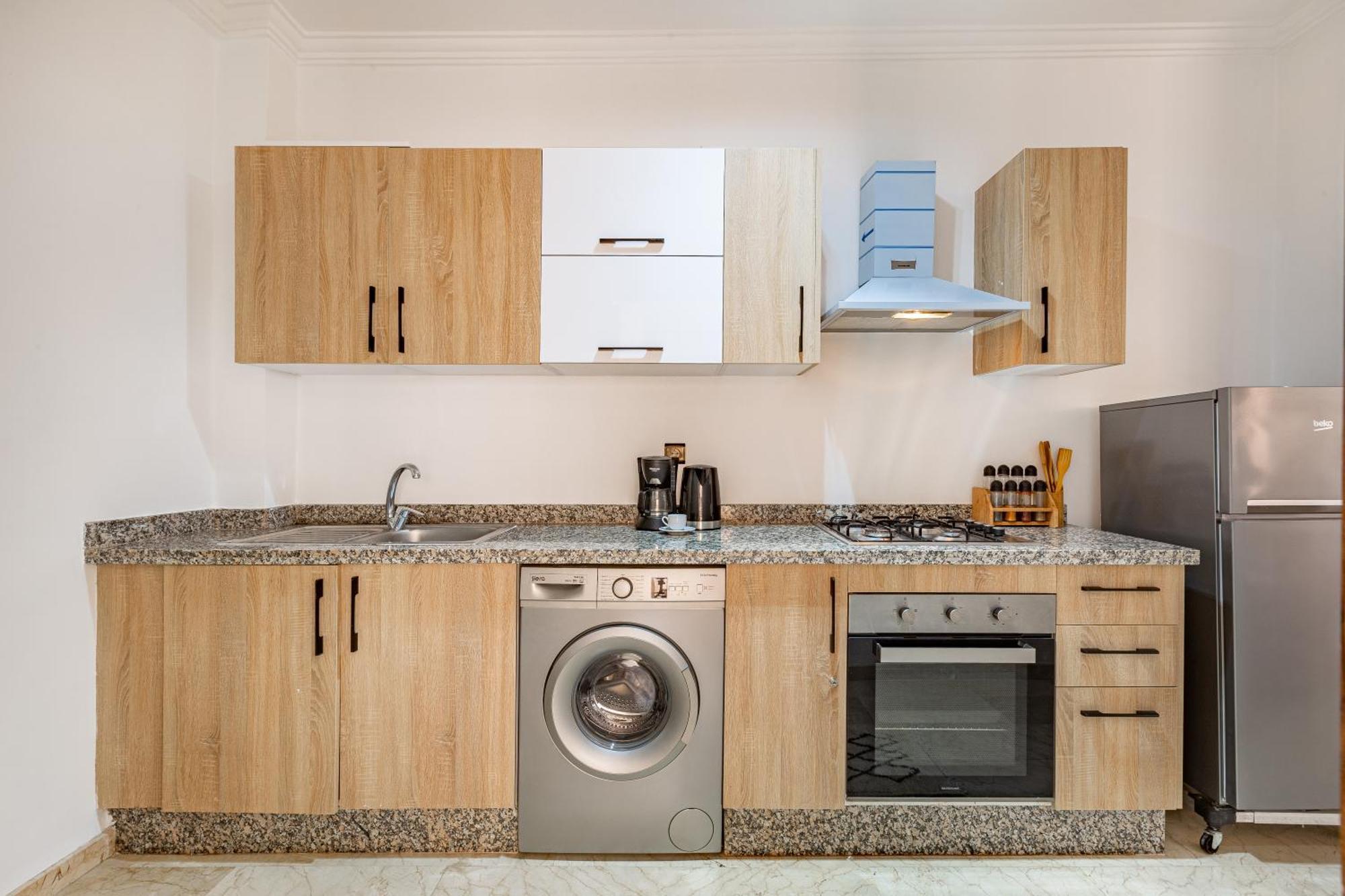 Chic & Cosy Appart Au Centre Ville - 100 % Equipe Marraquexe Exterior foto